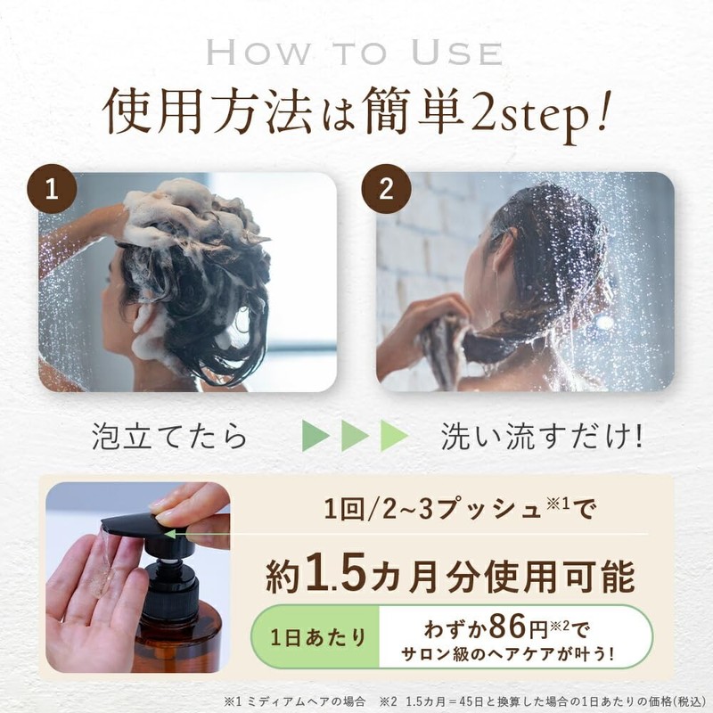 【公式】 キューサイ コラリッチ トリートメントシャンプー 1本（ノンシリコン シャンプー オールインワンシャンプー 頭皮ケア ダメージケア スカルプケア