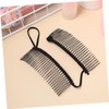 Baluue 3pcs Side Hair Clip Comb for Women Banana Hair