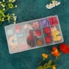 Craft Box 18 Grids Storage Box With Compartments - Screw