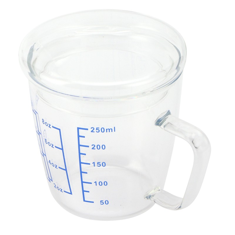 Heat Resisting Glass Measuring Cup Milk Scale Measuring Jug with