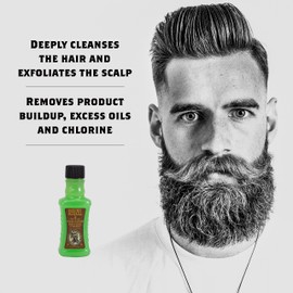 Reuzel Scrub Shampoo - Deeply Cleanses - Perfect for Maintaining a Healthy Scalp - Invigorating and Exfoliating Formula - Perfect for Infrequent Shampooer to Remove Excess Product - 100 ml