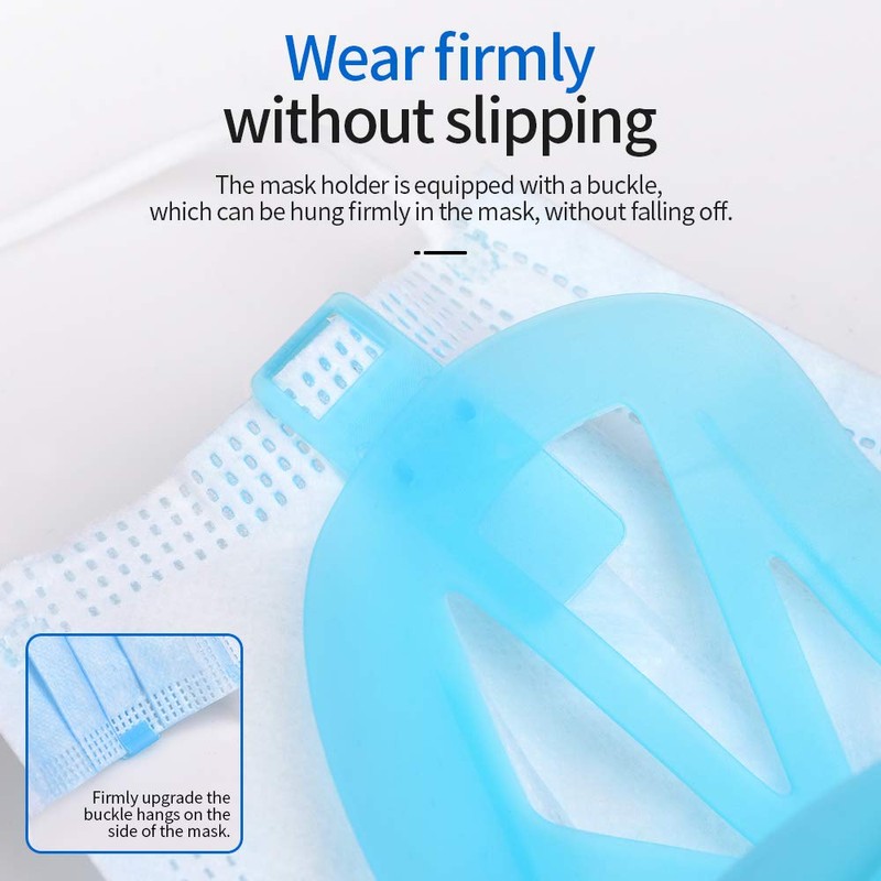 Expand Cup for Mask, 5 Pieces DMaos Mask Bracket, Lipstick