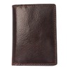 Leonhard Heyden Roma Card Holder Dark Brown, dunkelbraun, Standard size
