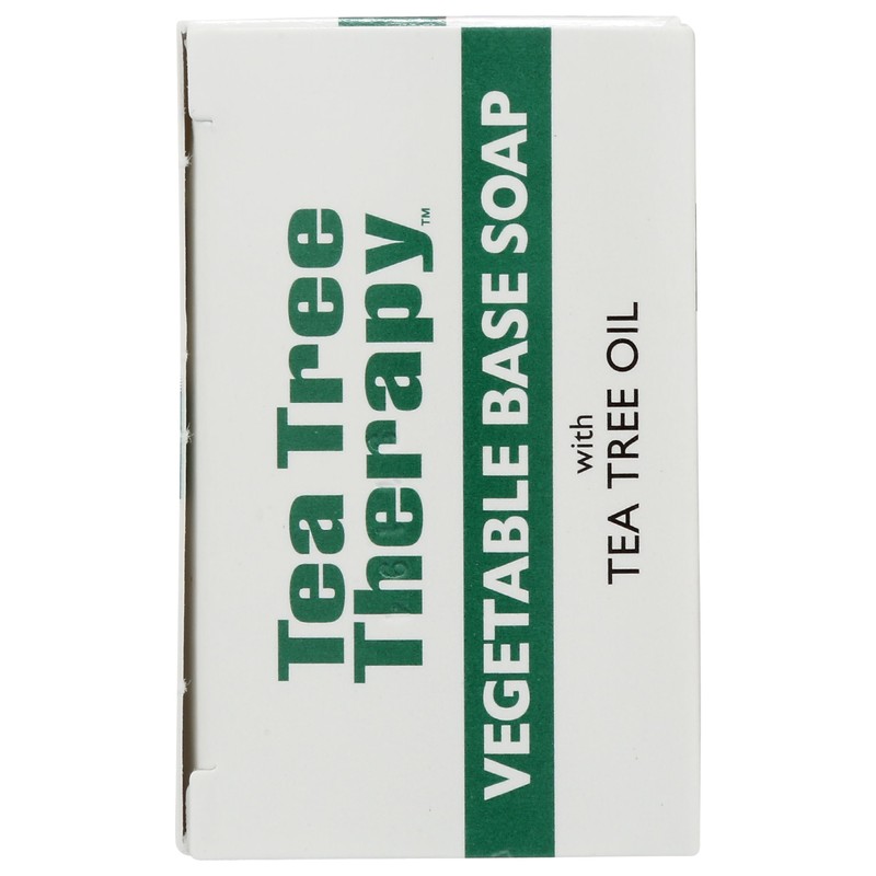 Tea Tree Therapy Vegetable Base Soap - 3.9 Oz