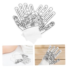 BIUDECO Cotton Cloth Material Massage Gloves Elastic Hand Gloves for Foot Hand Back Massage