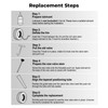 Motvhcs 51025 Tire Valve Stem Quick Replacement Tool Kit Tool