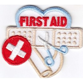 FIRST AID Iron On Patch Nurse Profession Medical Medic