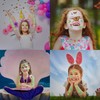 BEETIY 30 Sheets Luminous Tattoo Stickers, Glow Temporary Tattoos for