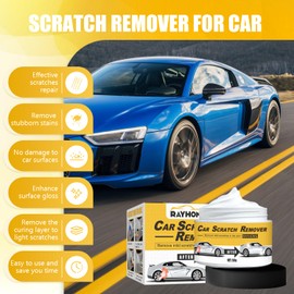 2PCS T-221a Scratch Remover for Vehicles,2025 New T-221a Polish and Remover for Vehicles,Polishing Compound Remover with Sponge,Rubbing Compound for Car Scratches