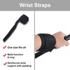 2pcs Wrist Straps for Weightlifting, Weightlifting Straps with D Ring
