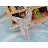 Alilang Pretty Star Fish Crystal Rhinestones Necklace Pendant