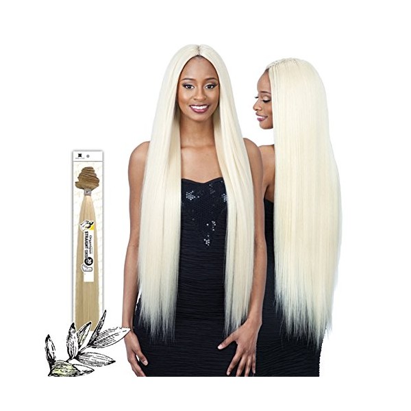 STRAIGHT 24" (1B Off Black) - Shake-N-Go Organique Mastermix Synthetic Bundle Weave