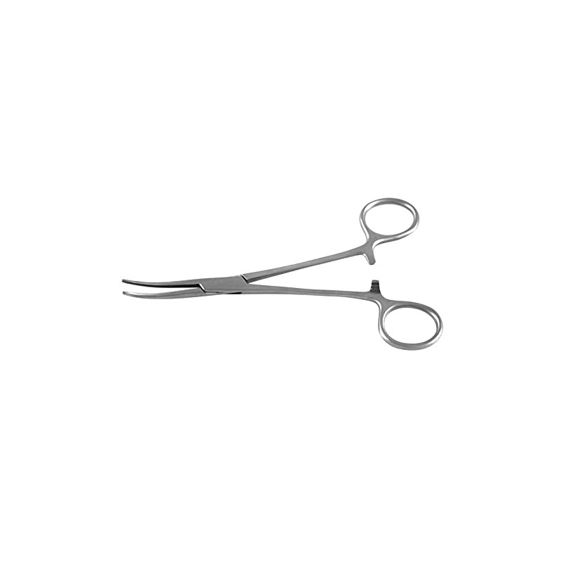 Crile Forceps Curved Serrated Jaws Hemostat Clamps (Available Sizes 5.5"