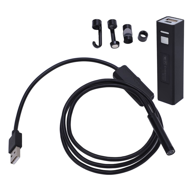 Wireless Endoscope Phone WiFi Borescope Inspection Camera HD IP68 Waterproof