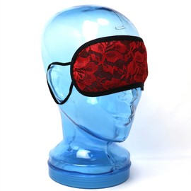 Meu Visible Eye Mask (Red) Over the Ear