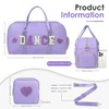Dance Bag for Girls 2PCS Travel Ballet Bag with Shoes