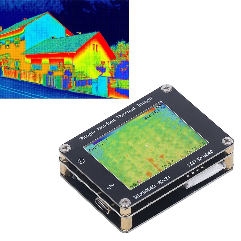 Thermal Imager Infrared Camera 2in Screen ‑ 40 ℃ to