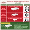Scandi Christmas Table Cloths - Modern Nordic Design (220cm x