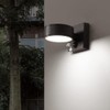 Motion Sensor Outdoor Lights, Aluminum Outdoor Wall Sconce, LED Porch
