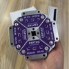 ESPTRS Arrow Welding Magnet, Purple, Metal Construction, 28 LBS Holding