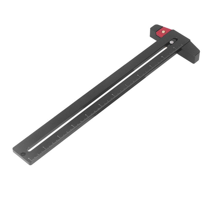 Woodworking Scriber Ruler Tool Aluminum Alloy for Marking Line Layout
