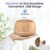 ASAKUKI 300ML Essential Oil Diffuser with Top 10 Oil Set