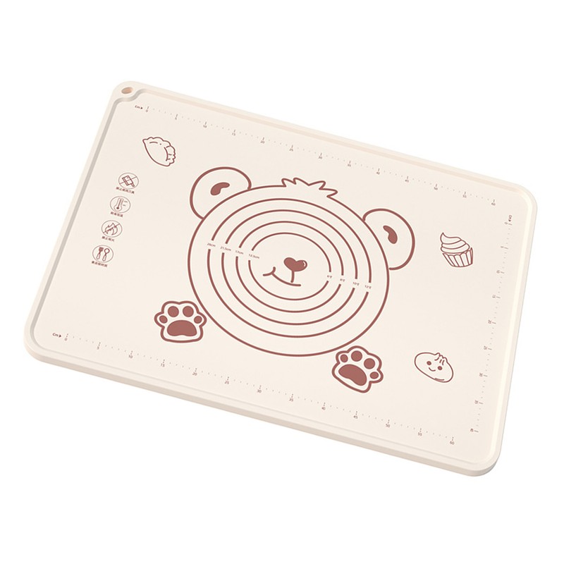 Pastry Mat Prevent Slip Odorless Thickened Silicone Dough Rolling Mat