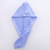 Microfibre Hair Drying Towel Wrap Super Absorbent Turban Rapid Dry