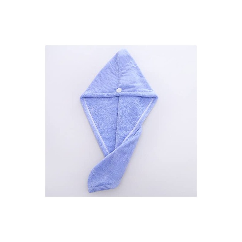 Microfibre Hair Drying Towel Wrap Super Absorbent Turban Rapid Dry