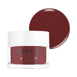 Kiara Sky Dip Powder Red Tones 1 oz, Rustic Yet Refined