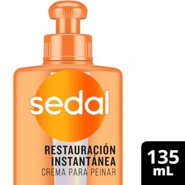 Sedal Crema para Peinar Restauración Instantánea, 135 ml