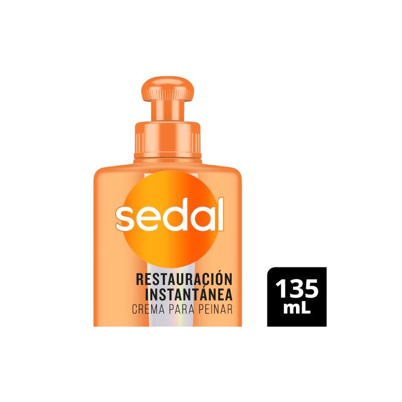Sedal Crema para Peinar Restauración Instantánea, 135 ml