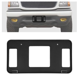 JMTAAT Front License Plate Bracket Holder Compatible with 1999-2004 Ford F150 Light Duty,Heritage,Expedition,1999 F250, Replacement for XL3Z17A385AA FO1068120 Bumper License Plate Tag Mounting Frames