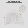 48W LED UV Nail Gel Dryer Flower Printing 30pcs Light