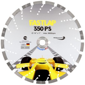 PRODIAMANT Diamond Disc FastLap 14 inch x 25,4mm Universal high Performance Cutting disc Made in Germany Powered by Samedia