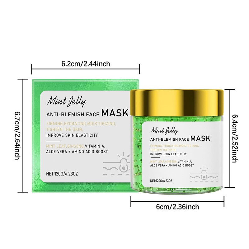 Jelly Gel Facial Mask (Green)
