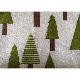 EBETA E Hanging Organiser Door Wall Organiser Utensil Bag Hanging Storage Bag for Entrance Wardrobe Bathroom 3 Large Compartments (Trees)