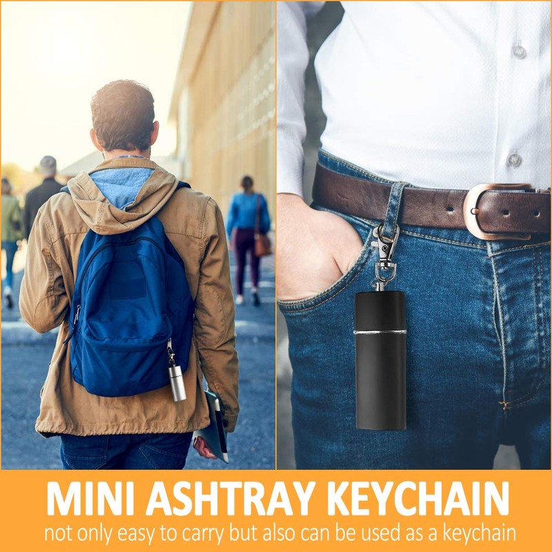 Pocket Ashtray for On the Go Pocket Ashtray Odour-Proof Ashtray