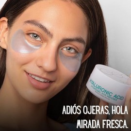 GOC Hyaluronic Acid Eye Patches | Contorno de ojos | Skincare | Parches para ojos | Adíos Ojeras | Minimiza las líneas de expresión | Máxima hidratación | 60 Parches | 170 g | Modelo GSKIN12