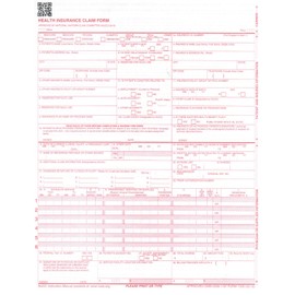 New CMS-1500 Insurance Claim Forms, HCFA (Version 02/12) - 7 REAMS (3500 Sheets/Forms)