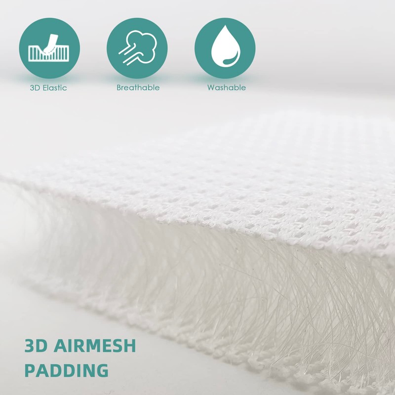 AEROiVi Car Seat Cushion for Driving, Breathable 3D Air Mesh,