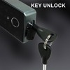 Smart Fingerprint Password Padlock Card APP Key Access Theft Proof