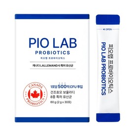 PioLab Dog Lactobacillus Nutrient Probiotics, 30 Servings, Intestinal Health Lactobacillus, 1 Piece / 피오랩 강아지 유산균 영양제 프로바이오틱스, 30회분, 장건강유산균, 1개