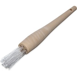 CFS 4011500 Round Waffle Iron Brush with High Heat Bristles, 1", Teflon