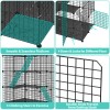 SEGAWE Large Cat Cage with Hammock Indoor DIY Indoor Catio