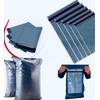 Backcare ® 100 Pcs Grey Postal Bag 9 x 12