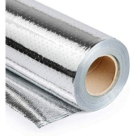 Radiant Barrier Metalized Aluminum Perforated Attic Insulation 4x250 (1000sqft)