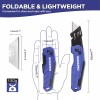 WORKPRO Folding Utility Knife Razor Knife for Cartons Cardboard Boxes