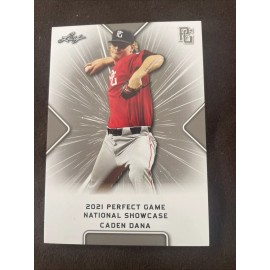 "MINT" CADEN DANA 2021 LEAF PERFECT GAME ALL-AMERICAN ROOKIE CARD #18