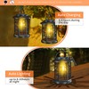 Woenergy Solar Lanterns Outdoor Waterproof, Upgraded Bright Hanging Solar Lights